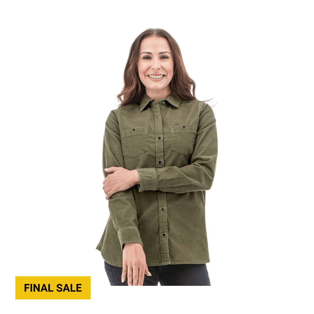 Old Ranch Women's Ivy Shirt - Deep Lichen Green - Lenny's Shoe & Apparel