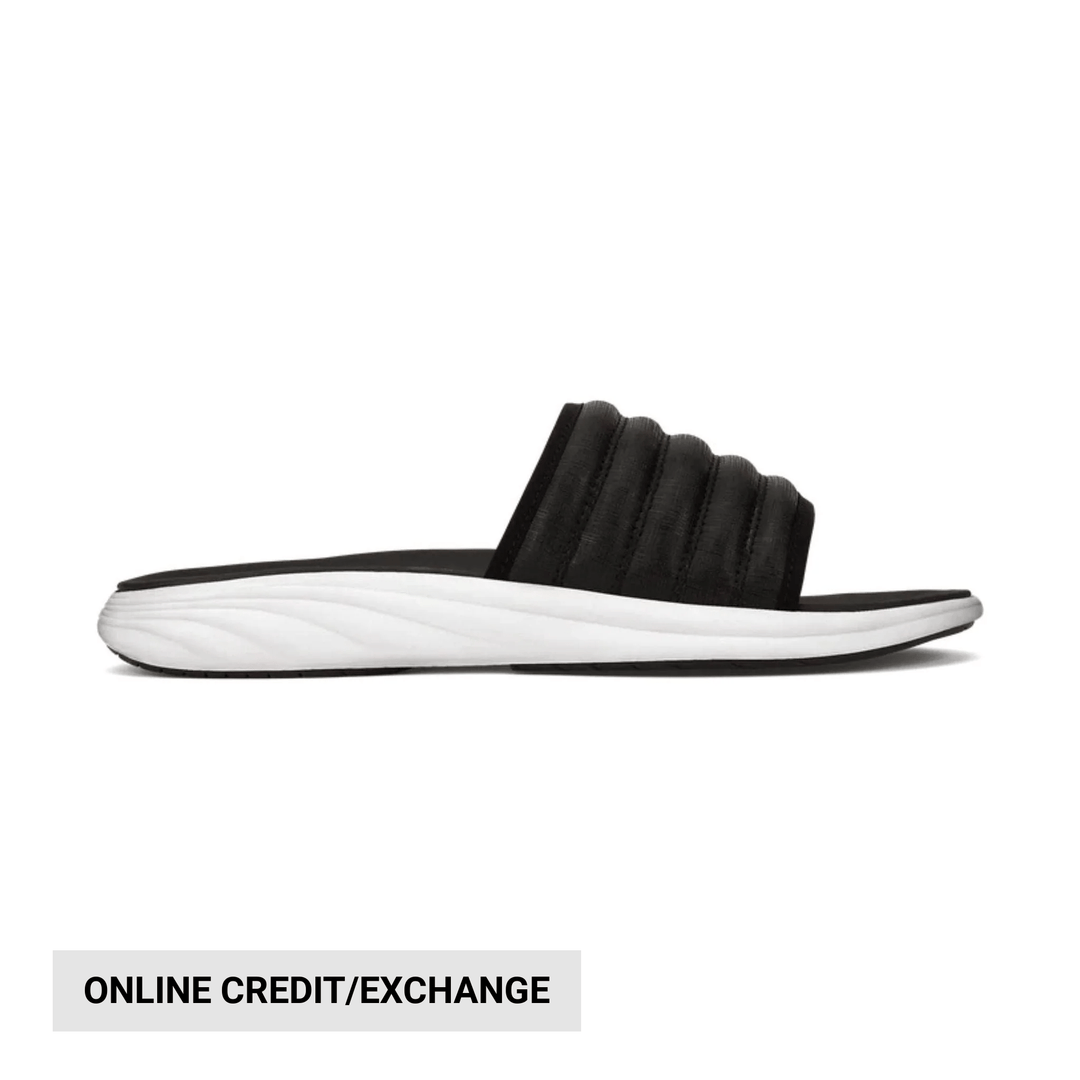 Olukai Men's Komo Slide - Black - Lenny's Shoe & Apparel