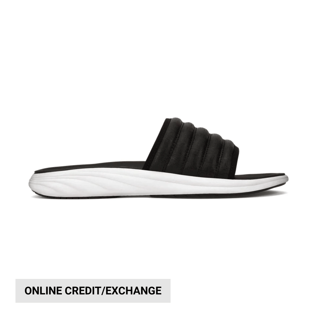 Olukai Men's Komo Slide - Black - Lenny's Shoe & Apparel