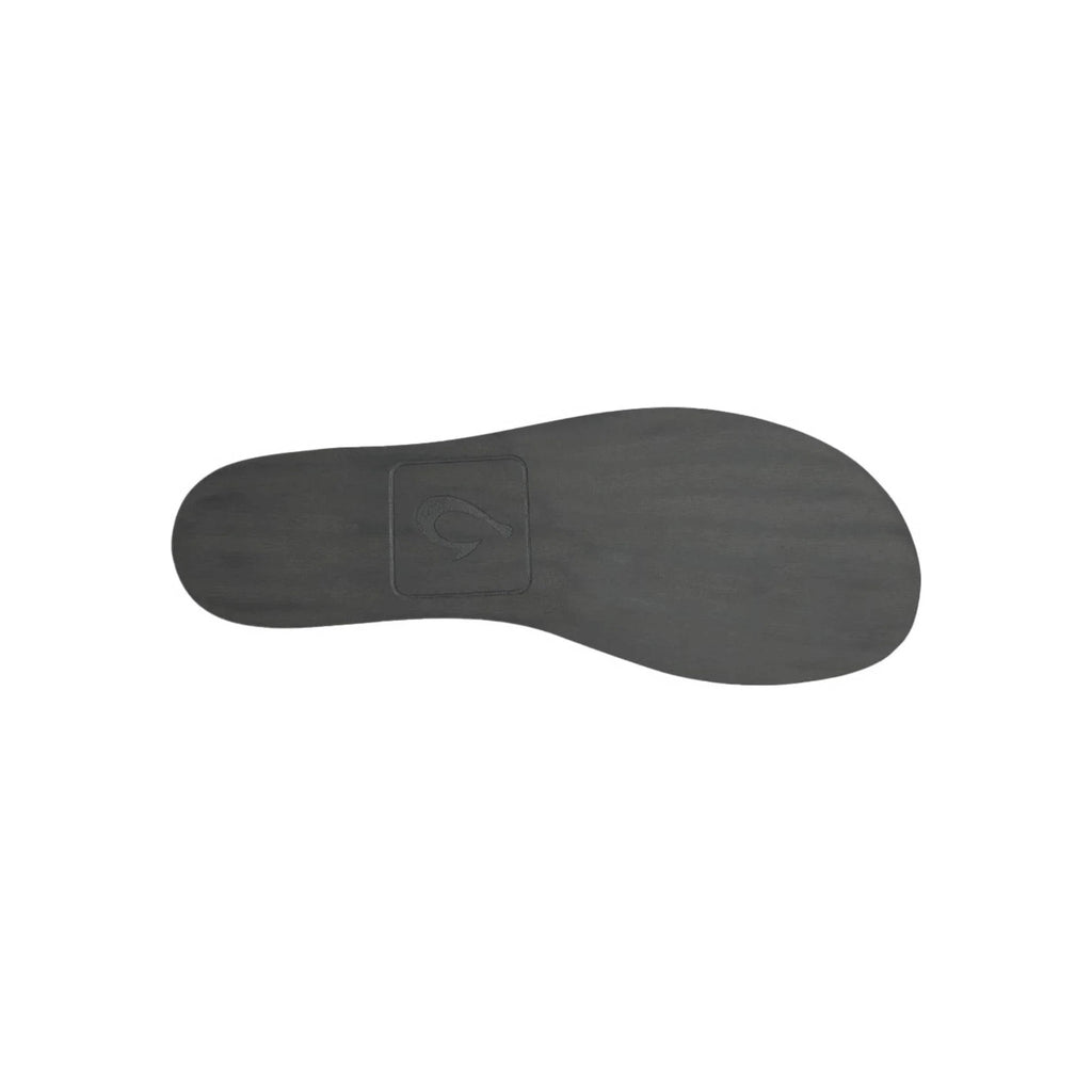Olukai Men's Moloa Hulu Slipper - Black - Lenny's Shoe & Apparel