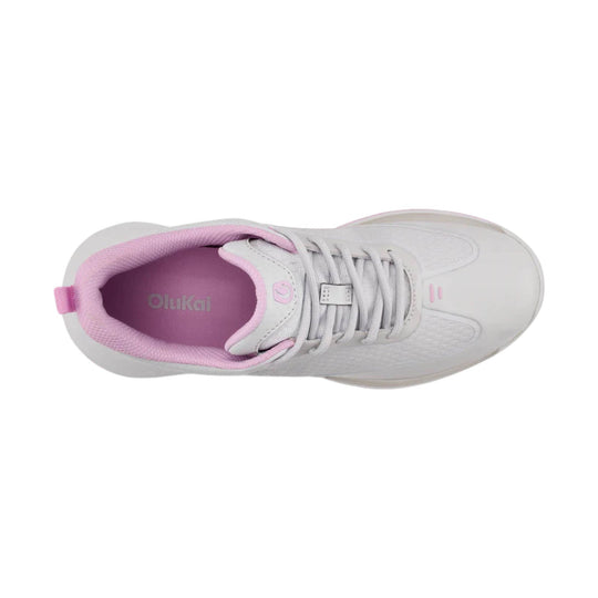 Olukai Women's Makena Waterproof Golf Shoes - Sterling - Lenny's Shoe & Apparel