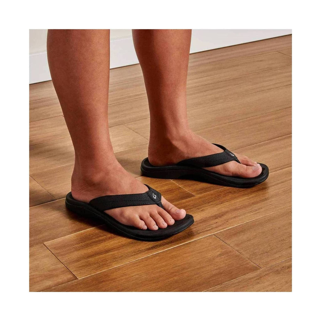 Olukai Women's Ohana Sandals - Black - Lenny's Shoe & Apparel