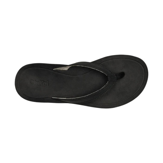 OluKai Women's Southshore Waterproof Leather Sandals - Lava Rock - Lenny's Shoe & Apparel