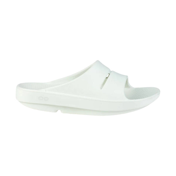 OOfos OOahh Slide - Cosmic Gray – Lenny's Shoe & Apparel