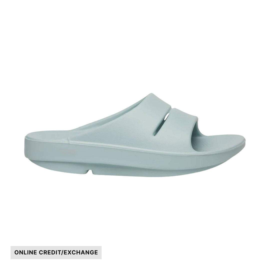 OOfos OOahh Slide - Mist - ONLINE CREDIT/EXCHANGE - Lenny's Shoe & Apparel