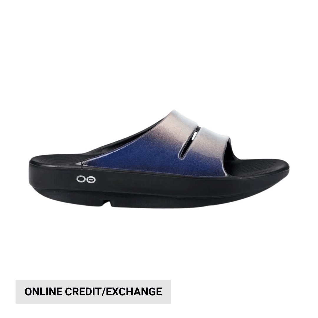 OOfos Women's OOahh Luxe Slide - Calypso - Lenny's Shoe & Apparel
