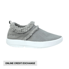 OOfos Women's OOcoozie Low Shoes - Slate Sherpa - Lenny's Shoe & Apparel