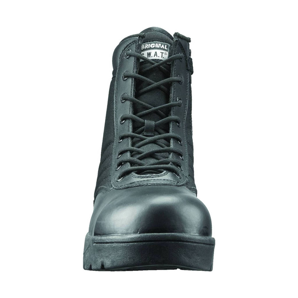 Original Footwear Men's Classic 9 Inch Side Zip Safety Plus Non Metallic Toe Work Boots - Black - Lenny's Shoe & Apparel