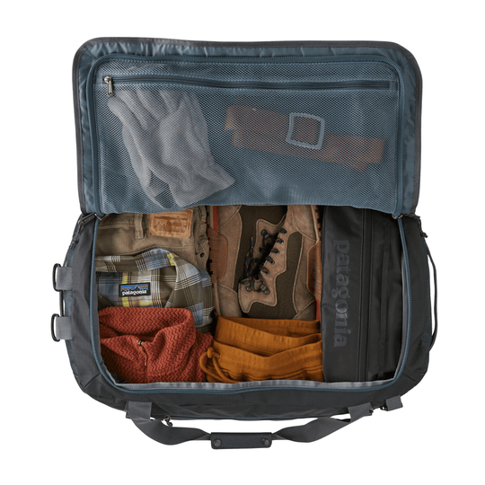 Patagonia Black Hole Duffel 55L - Smolder Blue/Red - Lenny's Shoe & Apparel