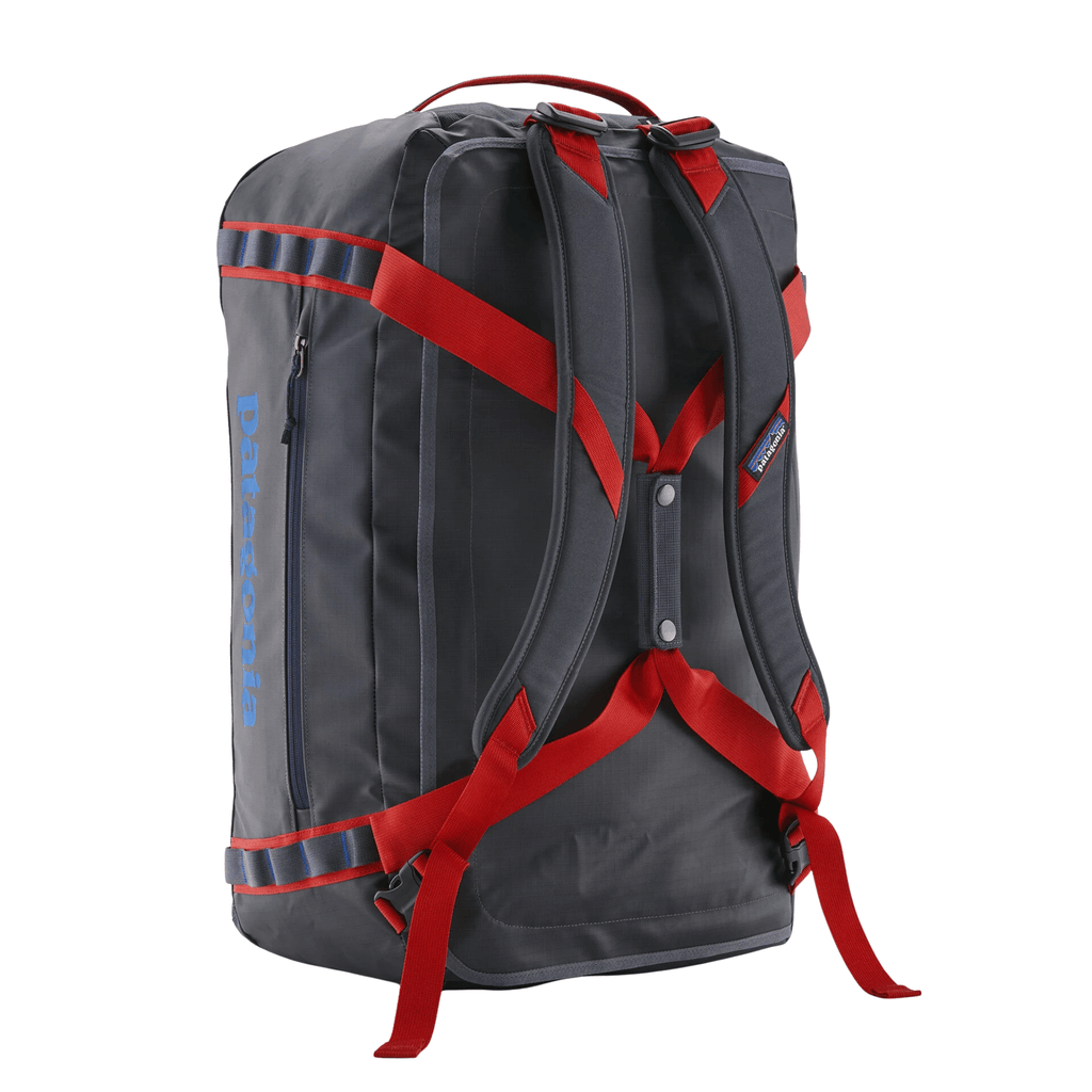 Patagonia Black Hole Duffel 55L - Smolder Blue/Red - Lenny's Shoe & Apparel