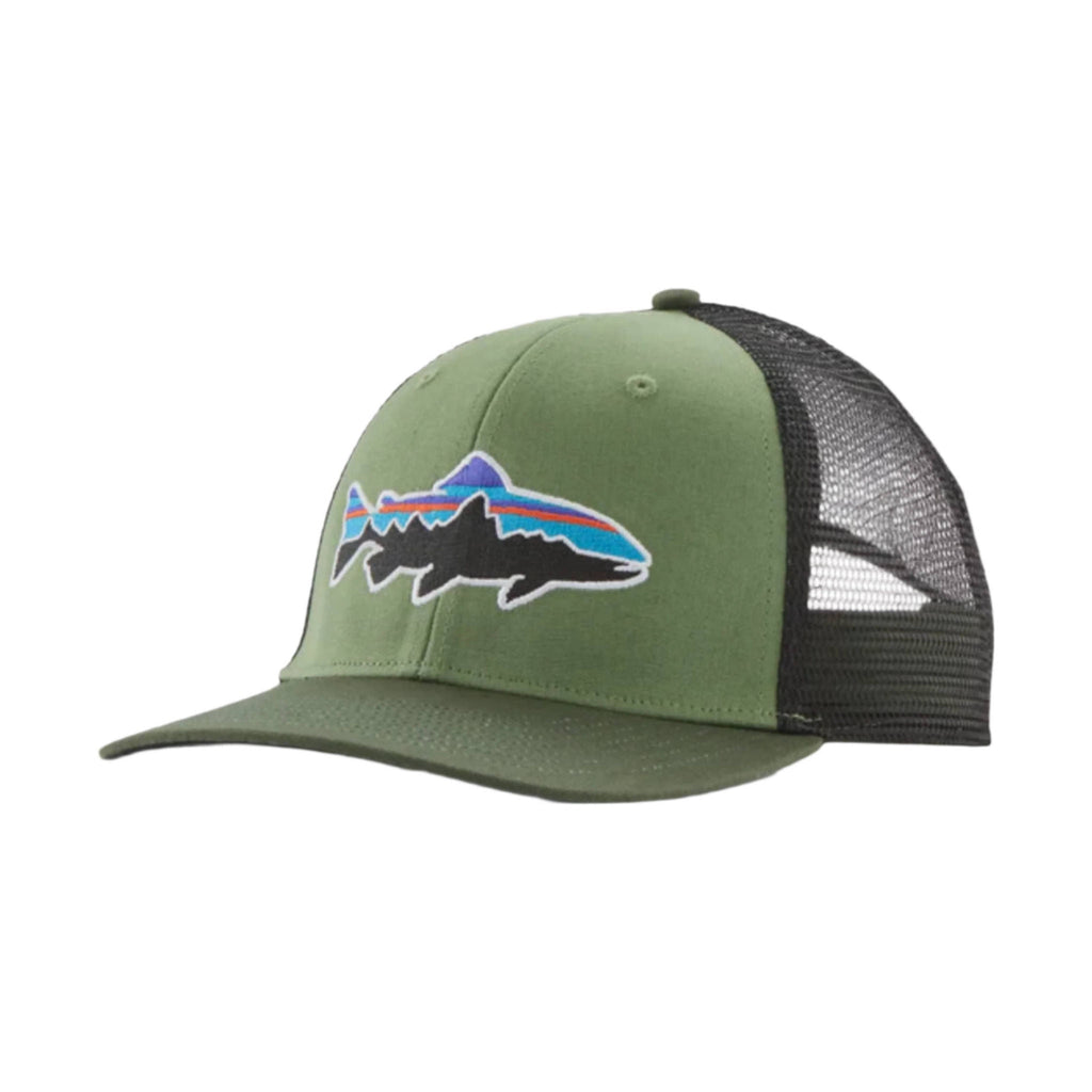 Patagonia Fitz Roy Trout Trucker Hat - Terrain Green - Lenny's Shoe & Apparel