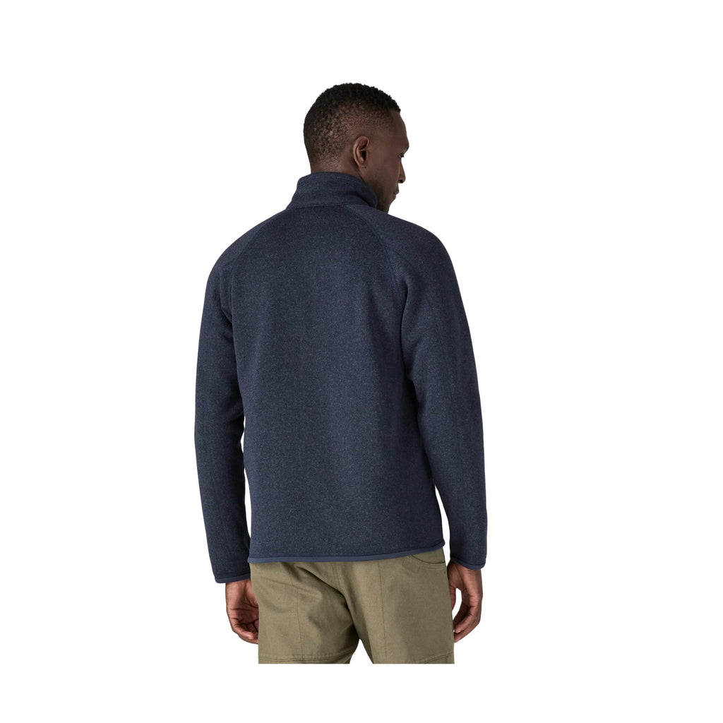 Patagonia Men's Better Sweater Quarter Zip Fleece - New Navy - Lenny's Shoe & Apparel