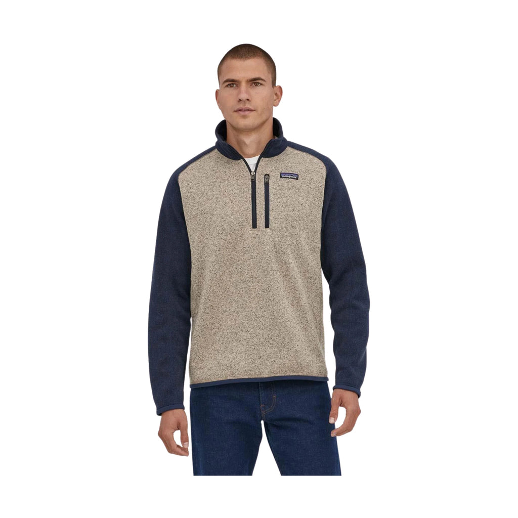 Patagonia Men's Better Sweater Quarter Zip Fleece - Oar Tan - Lenny's Shoe & Apparel