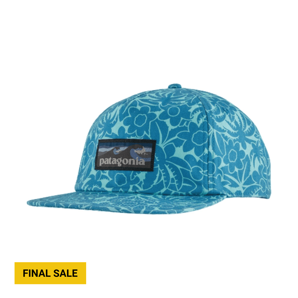 Patagonia Men's Boardshort Label Funfarer Cap - Abundance: Anacapa Blue - Lenny's Shoe & Apparel