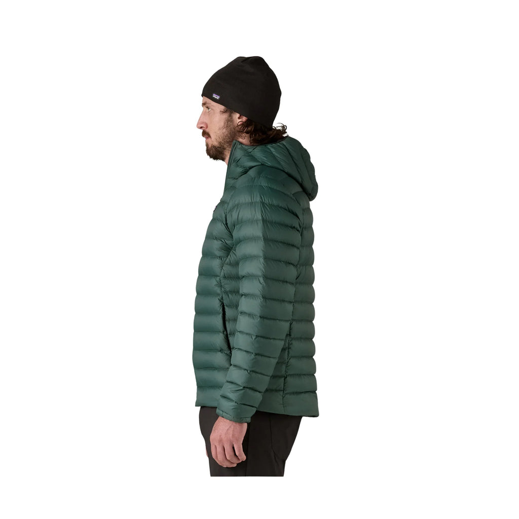 Patagonia Men's Down Sweater Hoody - Cascade Green - Lenny's Shoe & Apparel