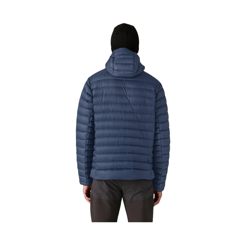 Patagonia Men's Down Sweater Hoody - New Navy - Lenny's Shoe & Apparel