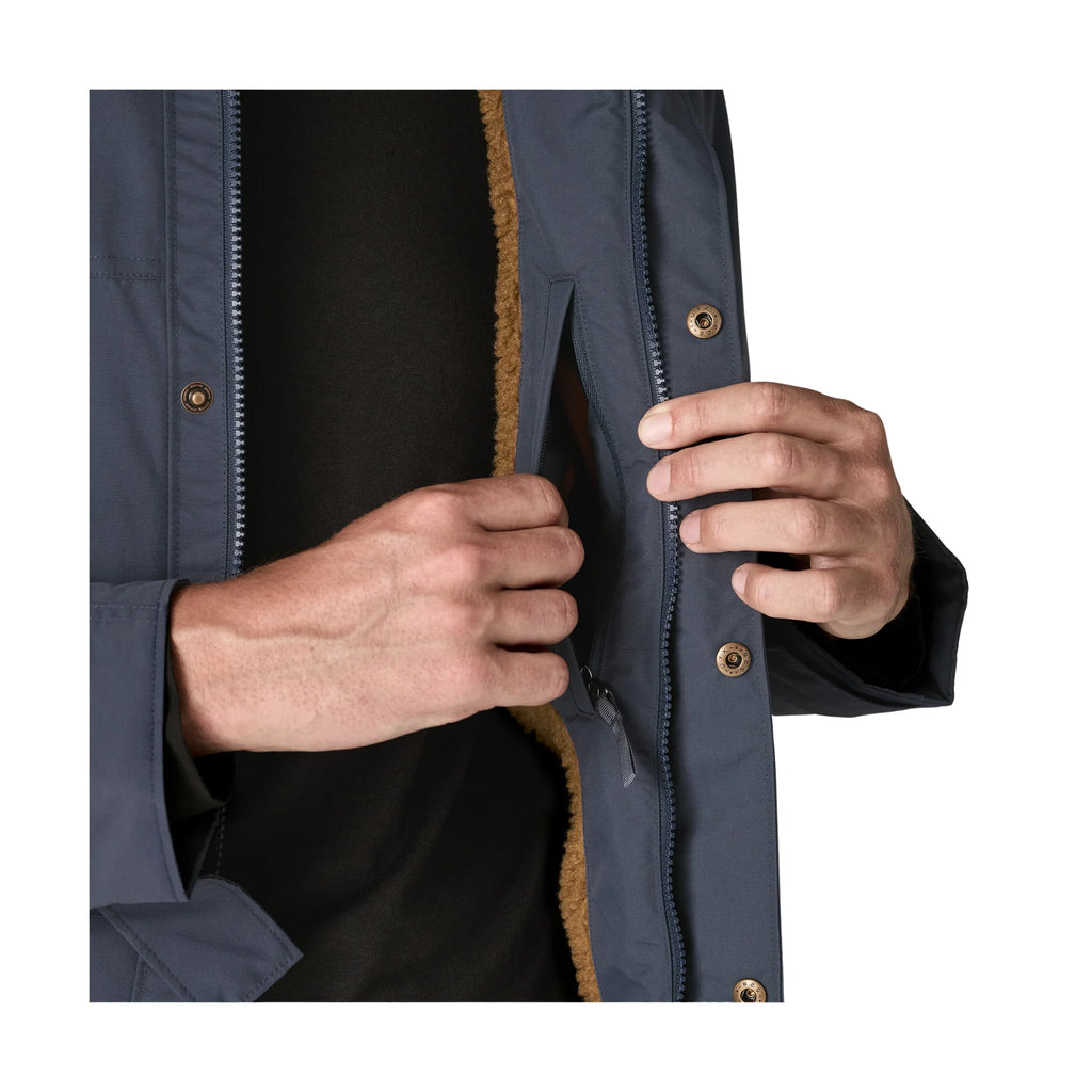 Patagonia Men's Isthmus Parka - Smolder Blue - Lenny's Shoe & Apparel