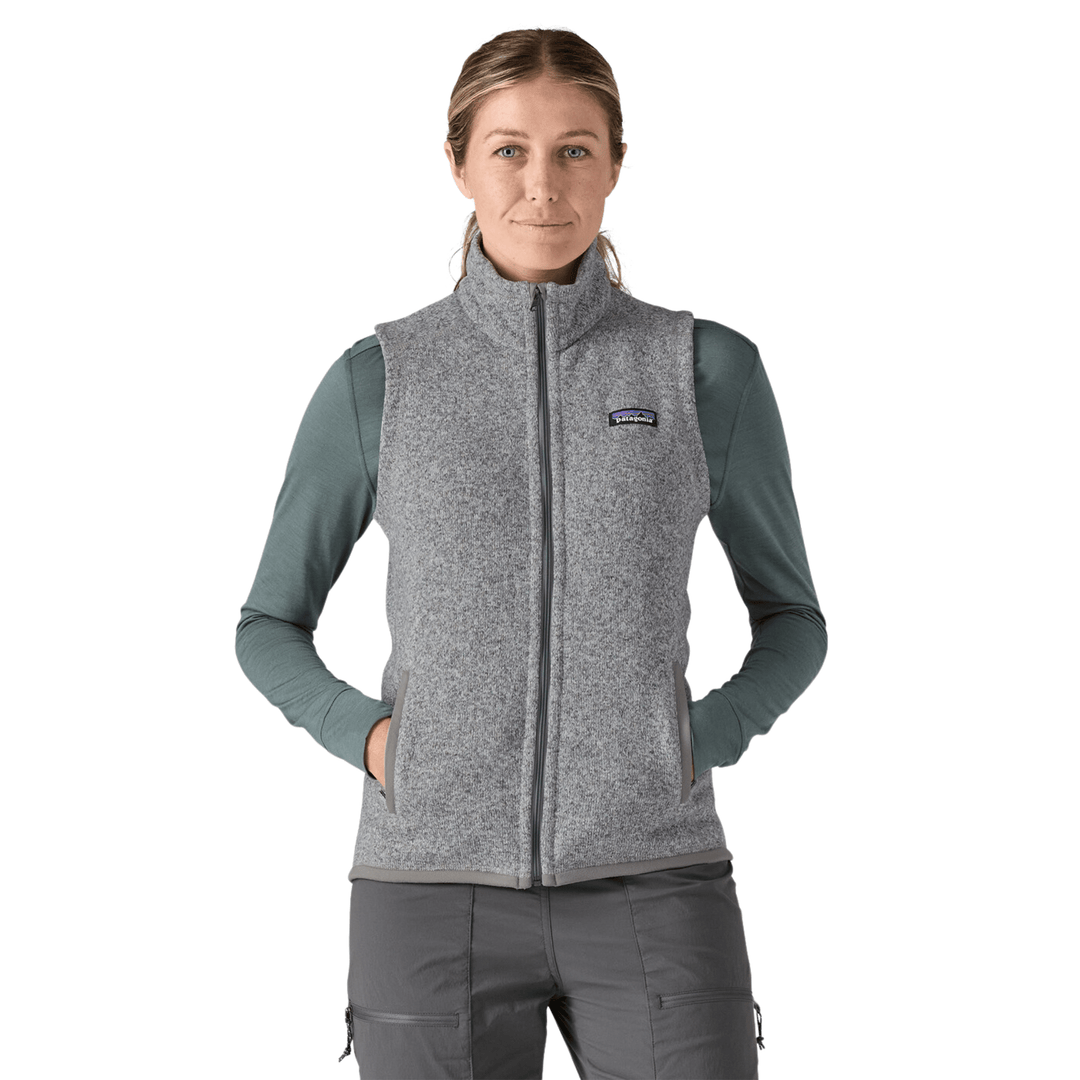 Patagonia Women's Better Sweater Fleece Vest - Birch White - Lenny's Shoe & Apparel