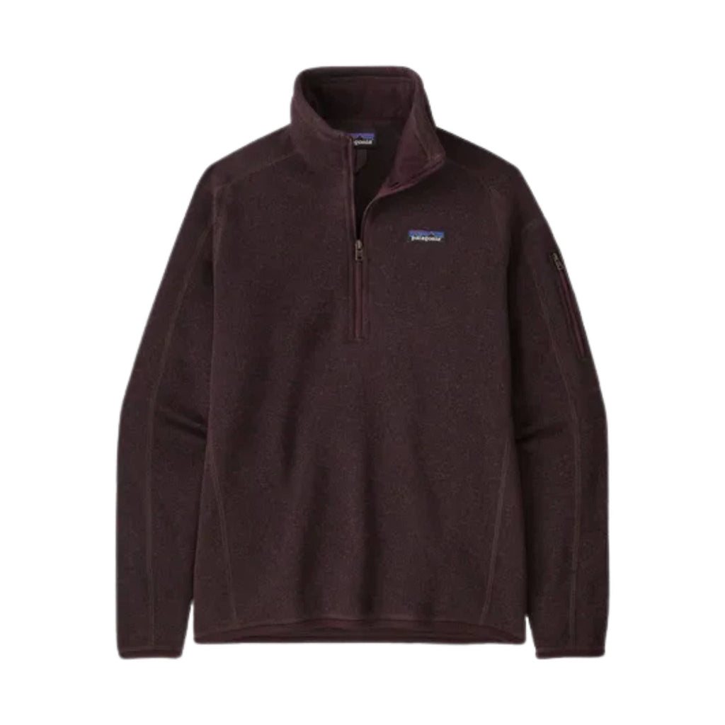 Patagonia Women's Better Sweater Quarter Zip - Obsidian Plum FINAL SALE - Lenny's Shoe & Apparel