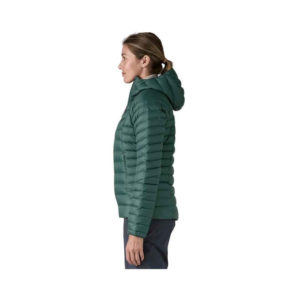 Patagonia Women's Down Sweater Hoody - Cascade Green - Lenny's Shoe & Apparel