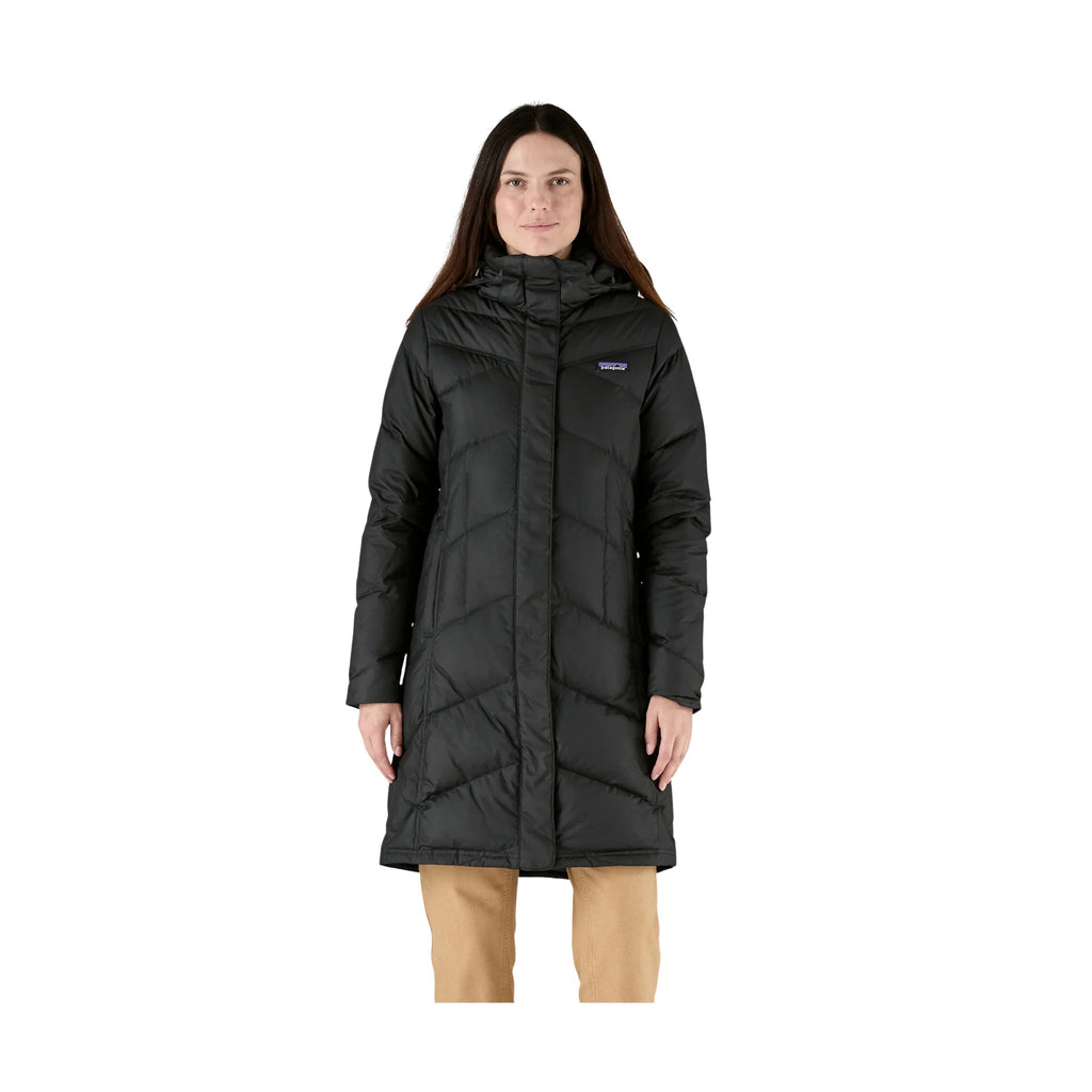 Patagonia Women's Down With It Parka - Black - Lenny's Shoe & Apparel