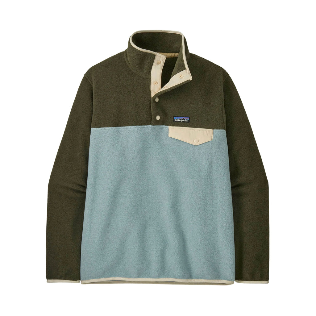 Patagonia Women's Lightweight Synch Snap Pullover Top - Thermal Blue - Lenny's Shoe & Apparel
