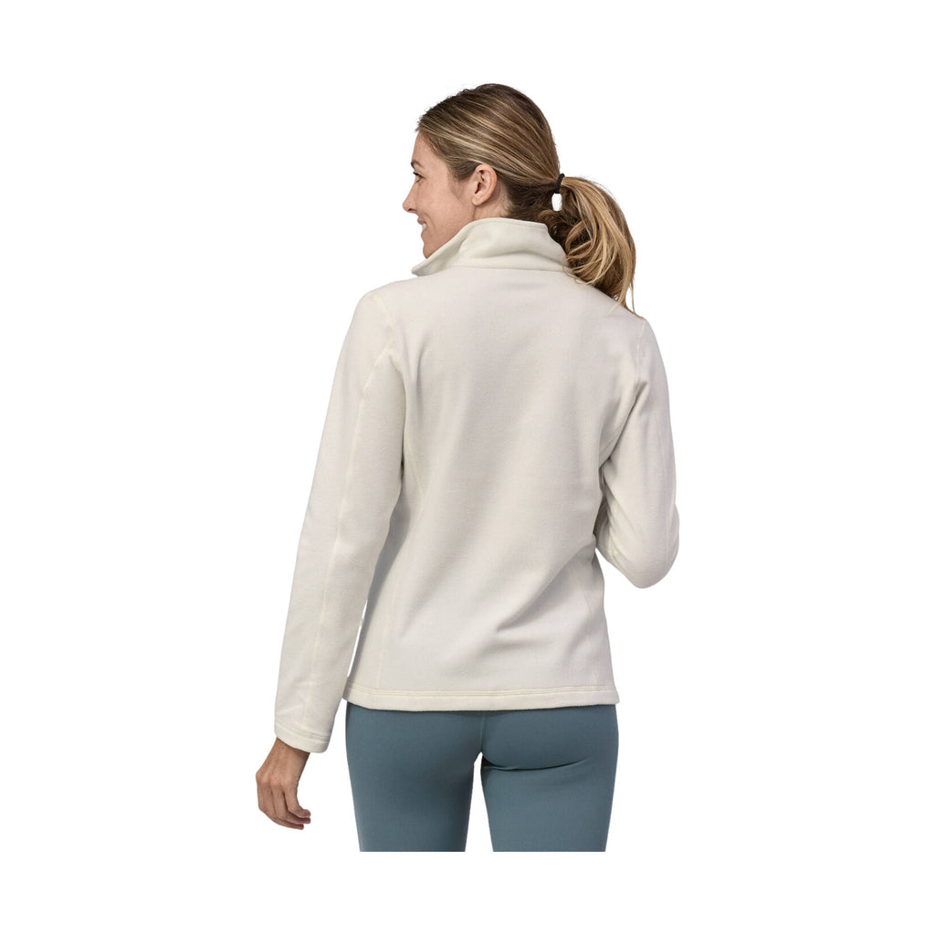 Patagonia Women's Micro D Quarter Zip Fleece - Birch White - Lenny's Shoe & Apparel