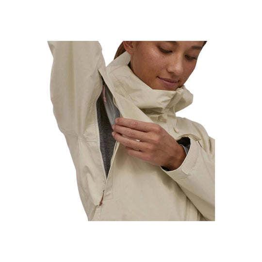 Patagonia Women's Torrentshell 3L Rain Jacket - Wool White - Lenny's Shoe & Apparel