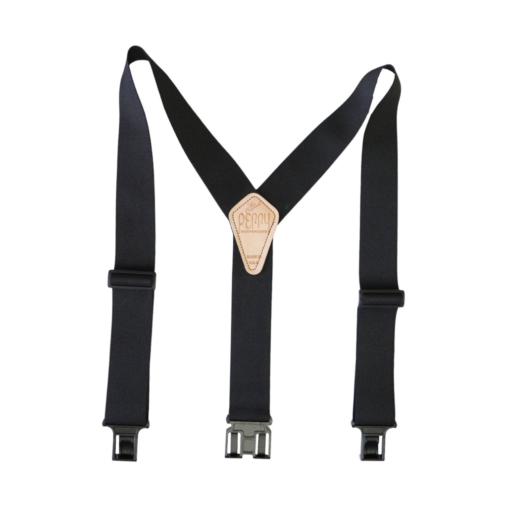 Perry Original Suspenders - Black - Lenny's Shoe & Apparel