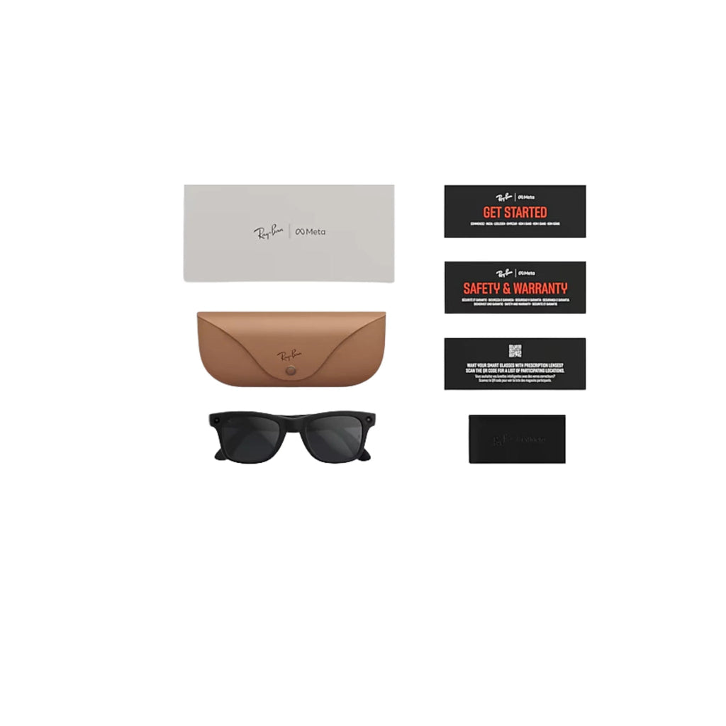 Ray Ban Meta Wayfarer Gen 2 Glasses - Matte Black - Lenny's Shoe & Apparel
