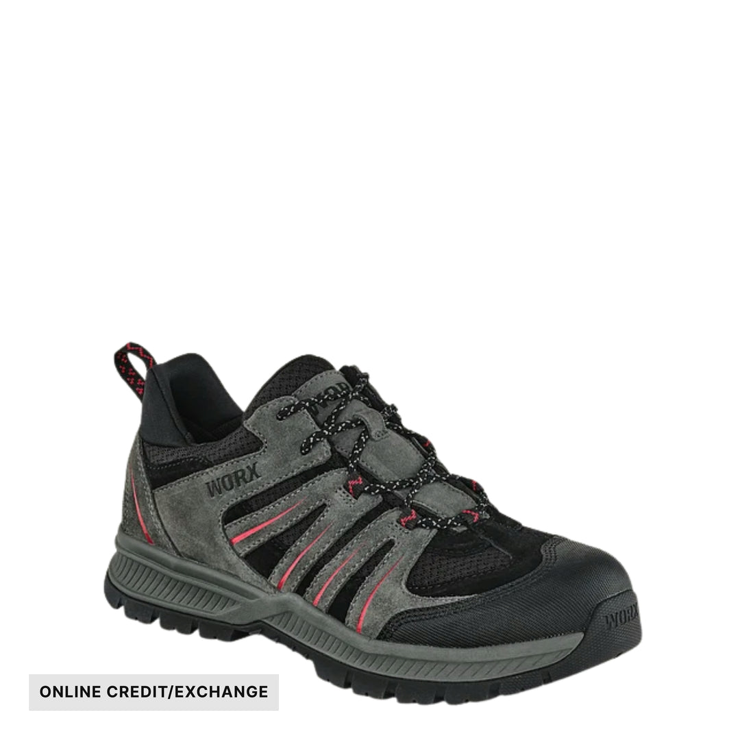 Red Wing Men's Carbide Oxford Steel Toe Work Shoes - Black/Grey - ONLINE CREDIT/EXCHANGE - Lenny's Shoe & Apparel
