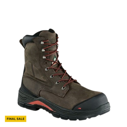 Red Wing Men's King Toe ADC 8 Inch Composite Toe Work Boots - Brown - FINAL SALE - Lenny's Shoe & Apparel