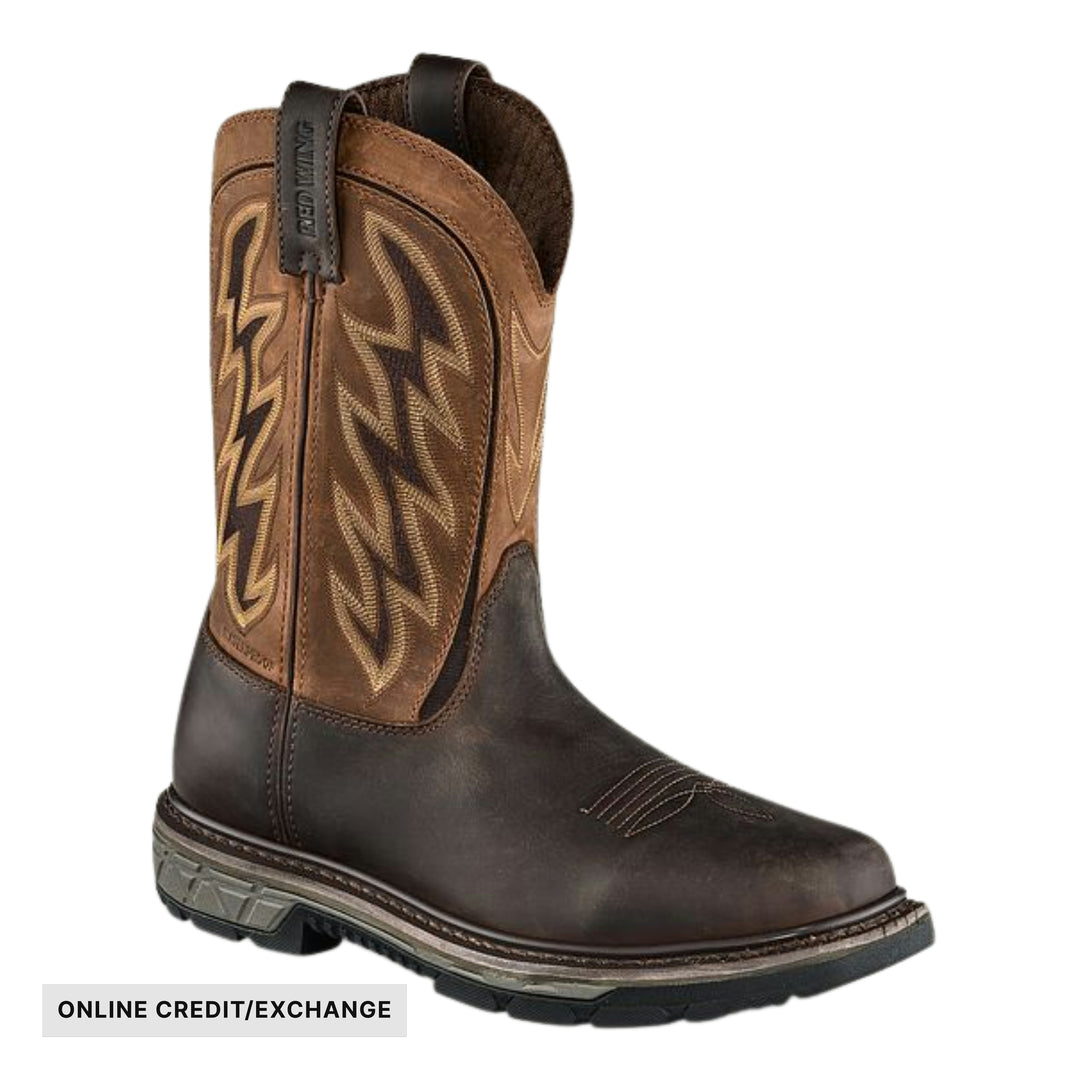 Red Wing Men's Rio Flex 11 Inch Waterproof Pull On Soft Toe Work Boots - Brown - ONLINE CREDIT/EXCHANGE - Lenny's Shoe & Apparel