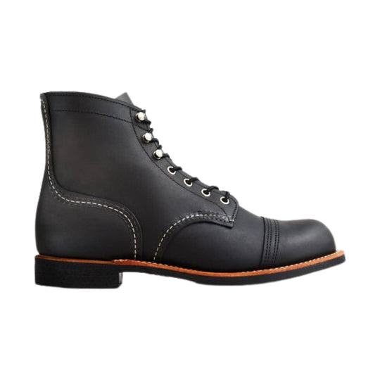 Red Wing Men's Iron Ranger 6 Inch Boots - Black Harness - Lenny's Shoe & Apparel