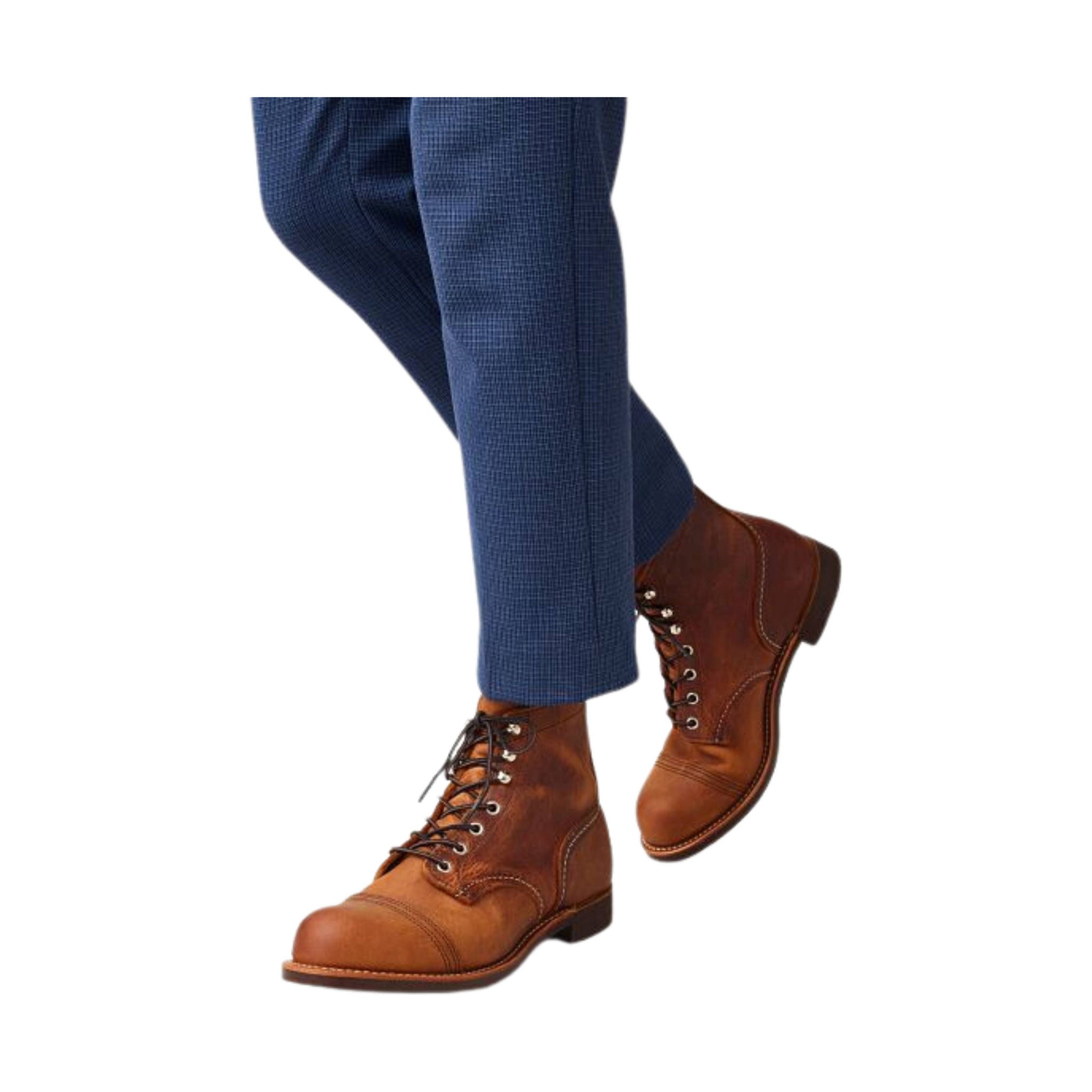 Red Wing Men's Iron Ranger Boot No. 8085 Copper Rough & Tough / 11 EE Red Wing Men's Iron Ranger Boot No. 8085 Copper Rough & Tough / 11 EE