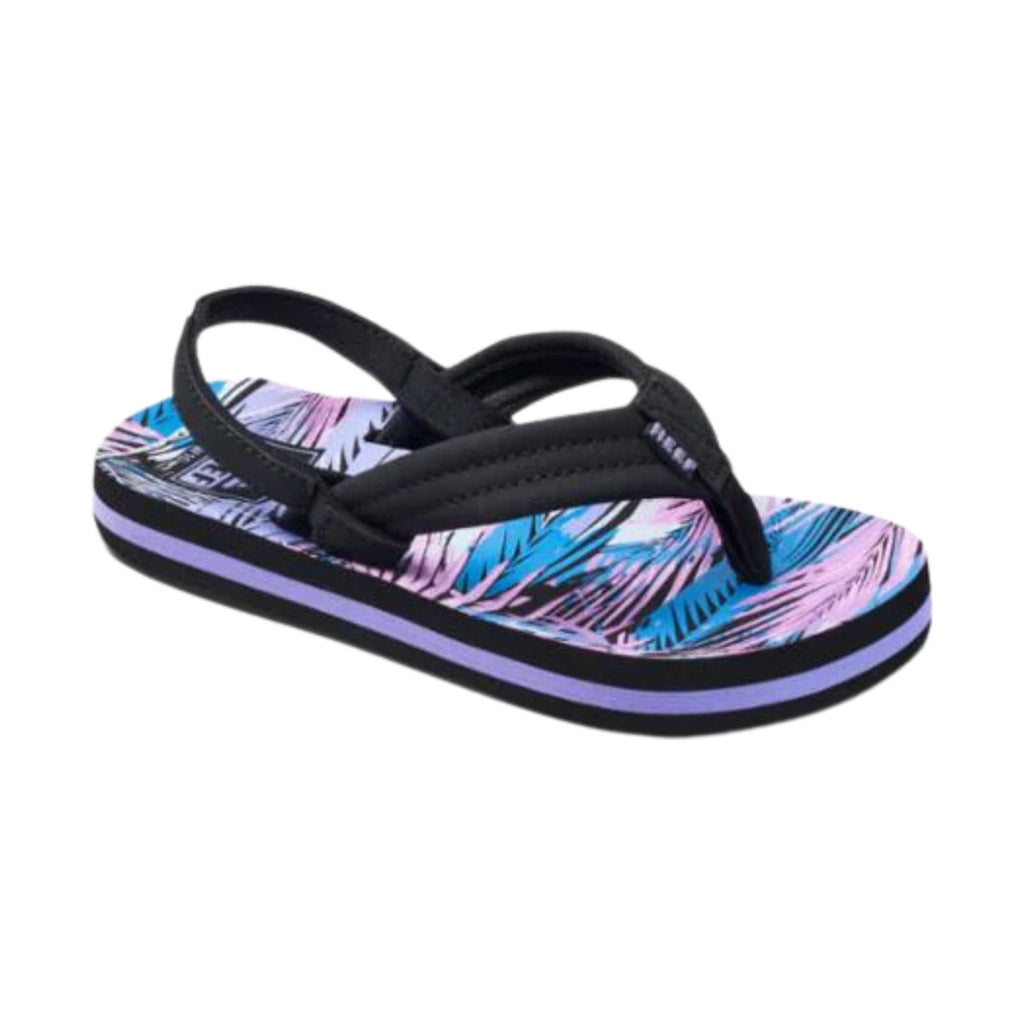 Reef Kids' Little Ahi Flip Flop - Palm Fronds - Lenny's Shoe & Apparel