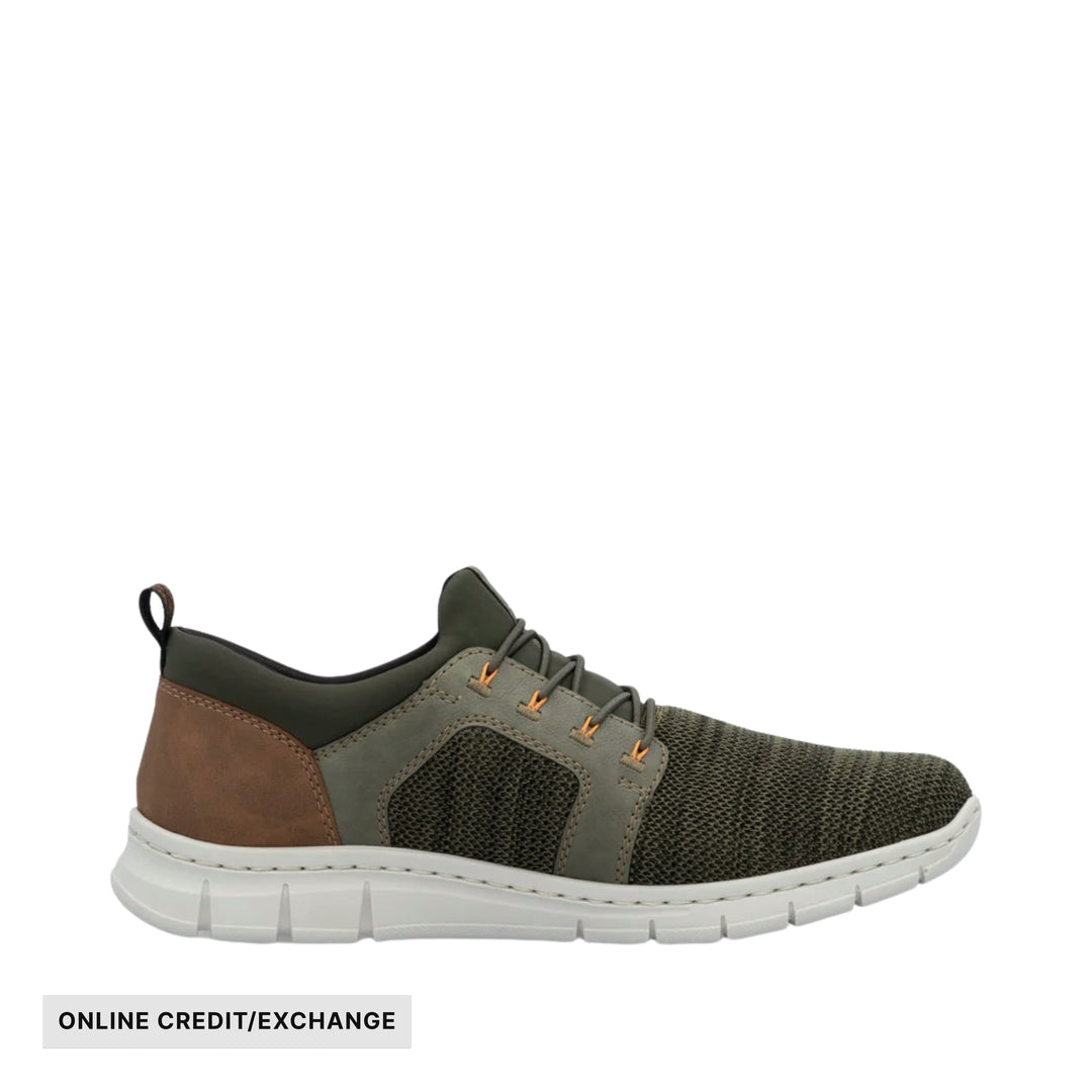 Rieker Men's Timo Shoes - Moos/Olive/Madel/Pesto - ONLINE CREDIT/EXCHANGE - Lenny's Shoe & Apparel