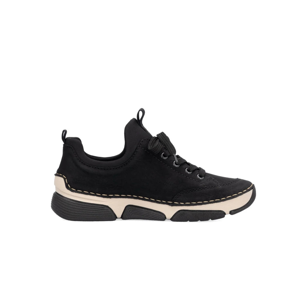 Rieker Women's Angela Shoes - Black - Lenny's Shoe & Apparel