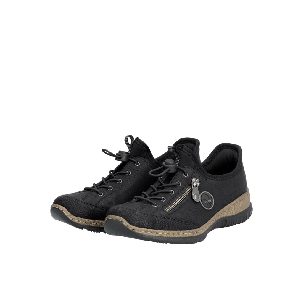 Rieker Women's Nikita 67 Shoes - Black - Lenny's Shoe & Apparel
