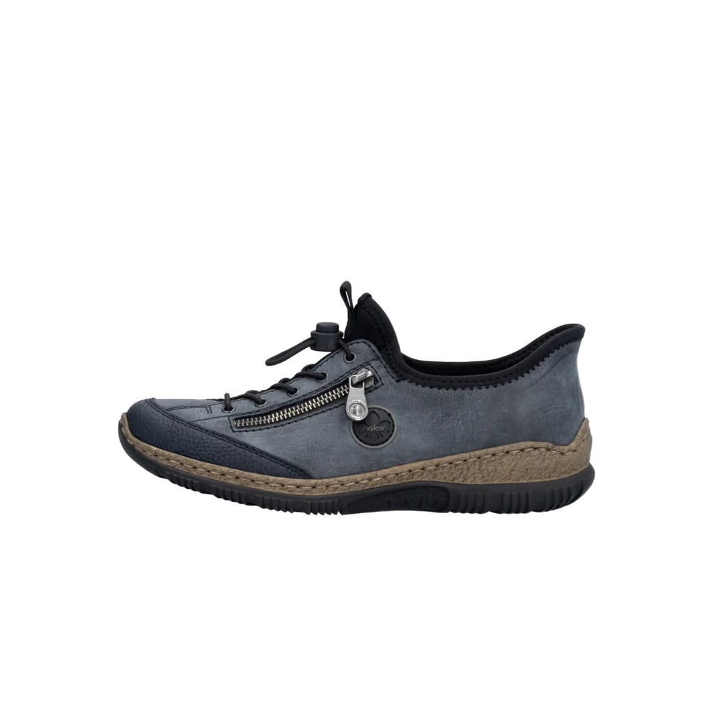 Rieker Women's Nikita 67 Shoes - Pazifik/Atlantic/Black - Lenny's Shoe & Apparel