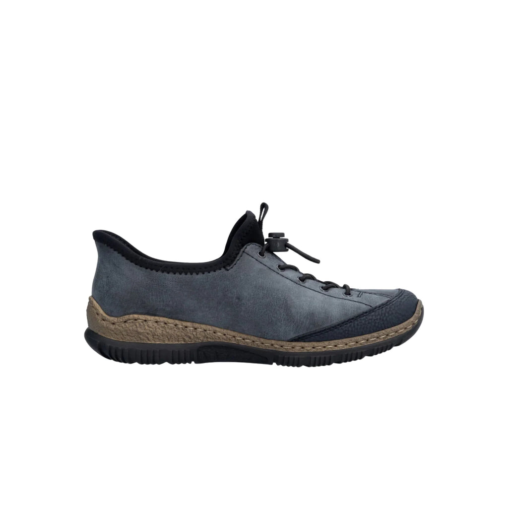 Rieker Women's Nikita 67 Shoes - Pazifik/Atlantic/Black - Lenny's Shoe & Apparel