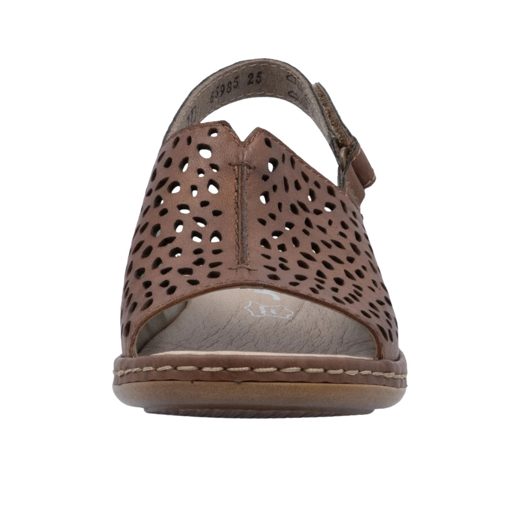 Rieker Women's Regina Sandals - Tabacco/Chestnut - Lenny's Shoe & Apparel