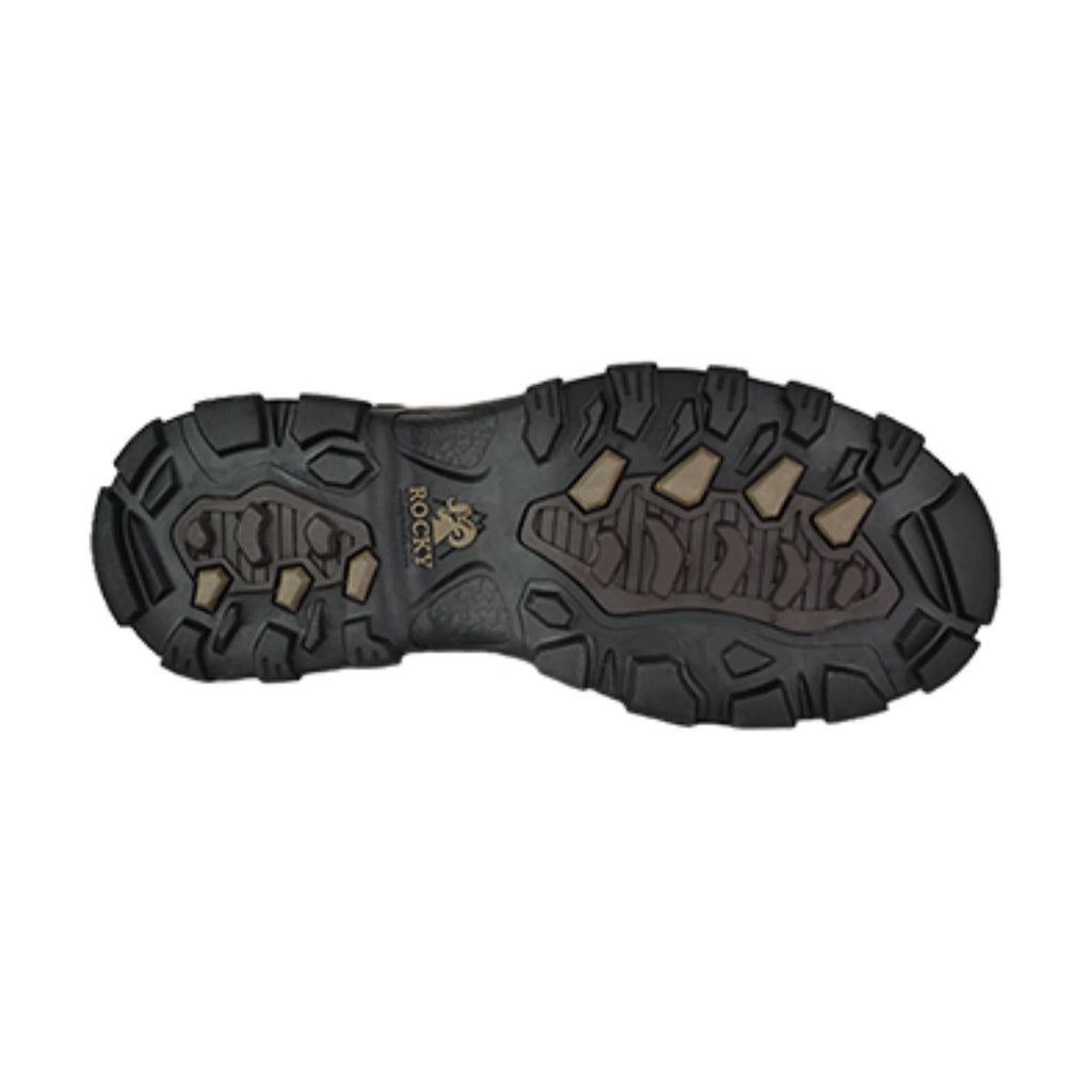 Rocky Men's 8 Inch Insulated Waterproof Steel Toe Work Boots - Brown - Lenny's Shoe & Apparel