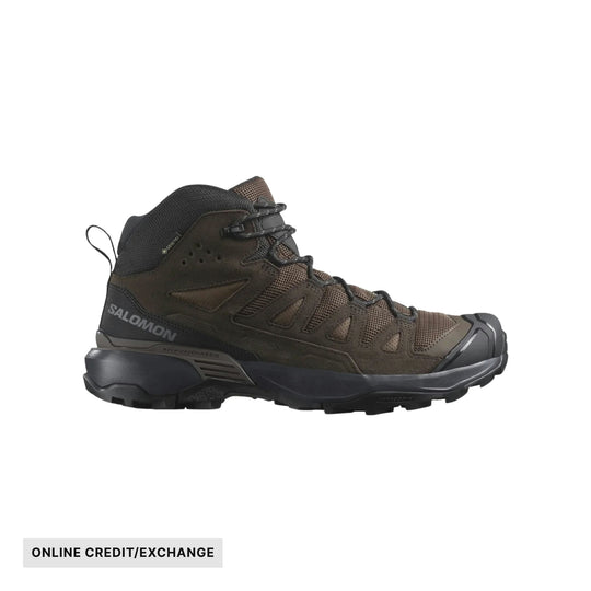Salomon Men's X Ultra 360 Leather Mid Gore Tex Hiking Boots - Dark Earth / Delicioso / Castlerock - ONLINE CREDIT/EXCHANGE - Lenny's Shoe & Apparel