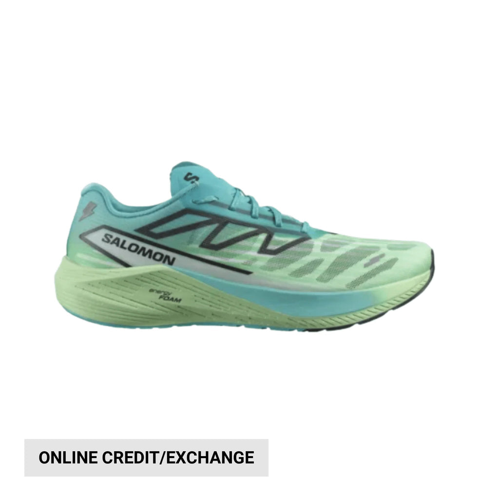 Salomon Men's Aero Volt 2 Road Running Shoes - Peacock Blue/Spring Bouquet/Green Ash - Lenny's Shoe & Apparel
