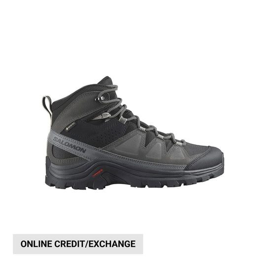 Salomon Men's Quest Rove GoreTex Leather Hiking Boots - Black/Phantom/Mgnt - Lenny's Shoe & Apparel