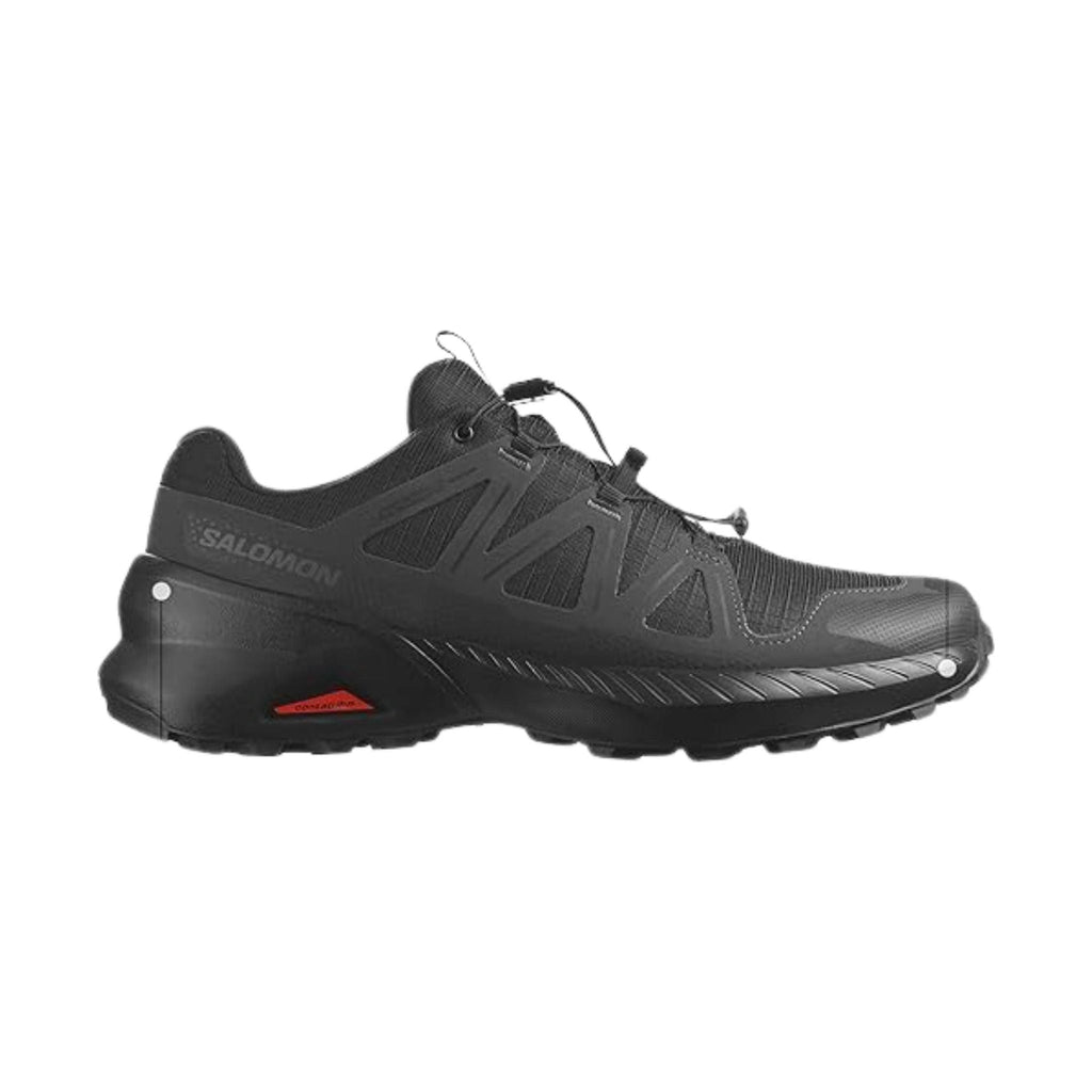Salomon Men's Speedcross Peak Climasalomon Waterproof Trail Running Shoes - Black/Black/Phantom - Lenny's Shoe & Apparel