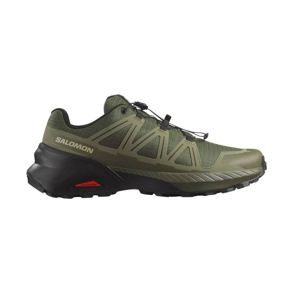 Salomon Men's Speedcross Peak Climasalomon Waterproof Trail Running Shoes - Olive Night/Deep Lichen Green/Black - Lenny's Shoe & Apparel