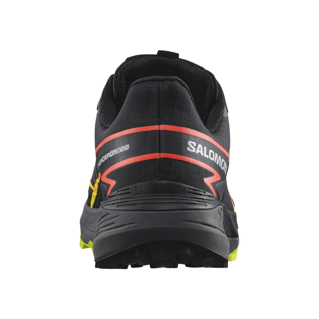 Salomon Men's Thundercross Trail Running Shoes - Black/Quiet Shade/Fiery Coral - Lenny's Shoe & Apparel
