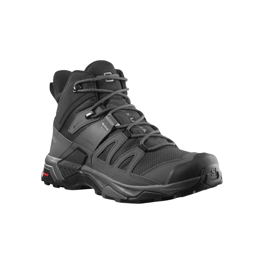 Salomon Men's X Ultra 4 Mid Gore Tex Hiking Boots - Black/Magnet/Pearl Blue - Lenny's Shoe & Apparel